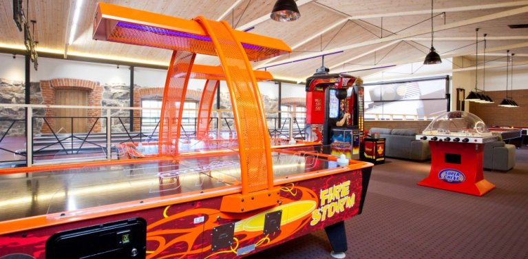 Excitement and drive: bowling, billiards, slot machines